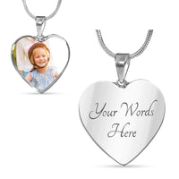 Load image into Gallery viewer, Heart of Memories – Photo Keepsake Necklace
