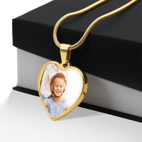 Load image into Gallery viewer, Heart of Memories – Photo Keepsake Necklace
