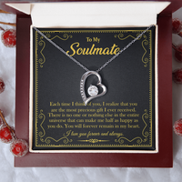 Load image into Gallery viewer, To My Soulmate - I Love You Forever Necklace
