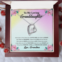 Load image into Gallery viewer, To My Loving Granddaughter - Forever Love Necklace
