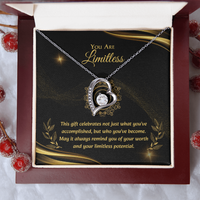 Load image into Gallery viewer, You Are Limitless – Graduation Gift Necklace
