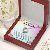 Load image into Gallery viewer, To My Loving Granddaughter - Forever Love Necklace
