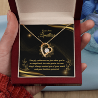 Load image into Gallery viewer, You Are Limitless – Graduation Gift Necklace
