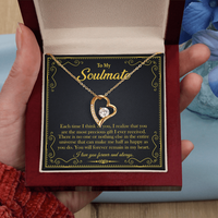 Load image into Gallery viewer, To My Soulmate - I Love You Forever Necklace
