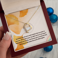 Load image into Gallery viewer, Just Because You're Wonderful and Kind - Forever Love Necklace
