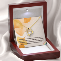 Load image into Gallery viewer, Just Because You're Wonderful and Kind - Forever Love Necklace
