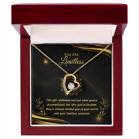 Load image into Gallery viewer, You Are Limitless – Graduation Gift Necklace

