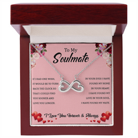 Load image into Gallery viewer, To My Love - Love You Forever - Endless Love Necklace
