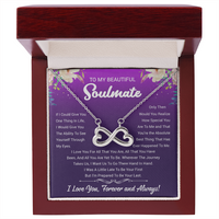Load image into Gallery viewer, To My Soulmate - Love You Forever - Endless Love Necklace
