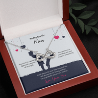 Load image into Gallery viewer, To My Lovely Mom - Endless Love Necklace

