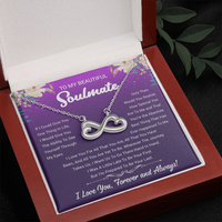 Load image into Gallery viewer, To My Soulmate - Love You Forever - Endless Love Necklace
