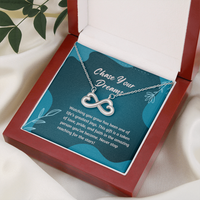 Load image into Gallery viewer, Chase Your Dreams Always - Graduation Gift Necklace
