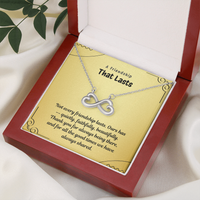 Load image into Gallery viewer, A Friendship That Lasts – Meaningful Gift Necklace
