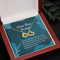 Load image into Gallery viewer, Chase Your Dreams Always - Graduation Gift Necklace
