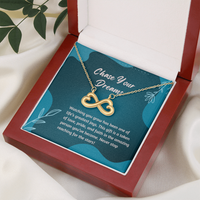 Load image into Gallery viewer, Chase Your Dreams Always - Graduation Gift Necklace
