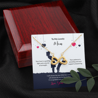 Load image into Gallery viewer, To My Lovely Mom - Endless Love Necklace
