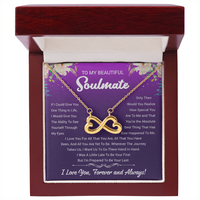 Load image into Gallery viewer, To My Soulmate - Love You Forever - Endless Love Necklace
