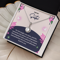 Load image into Gallery viewer, Sister Memories Keepsake Eternal Hope Necklace

