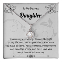 Load image into Gallery viewer, To My Dearest Daughter - Eternal Hope Necklace
