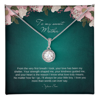 Load image into Gallery viewer, To My Sweet Mom - Eternal Hope Necklace From Your Son
