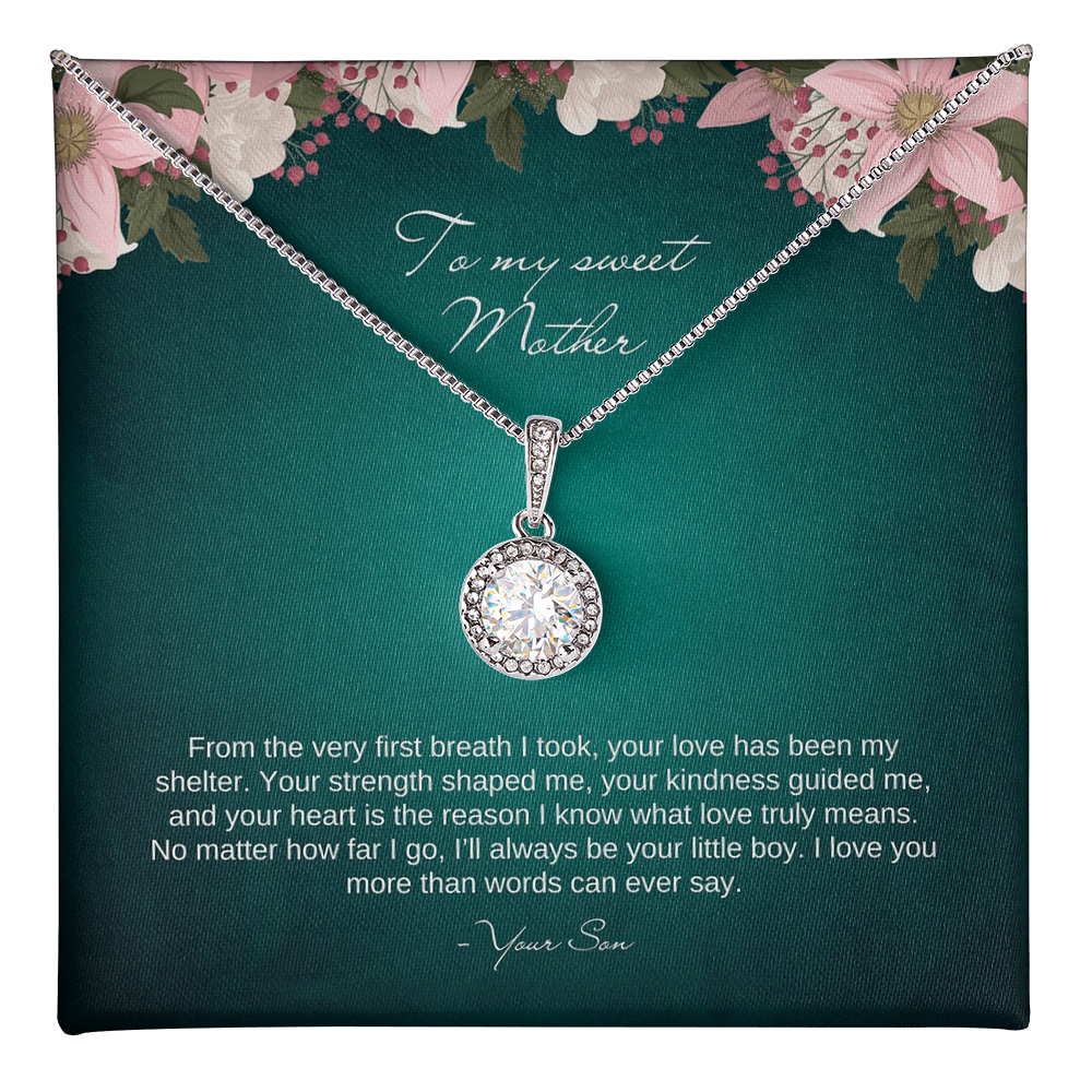 To My Sweet Mom - Mothers Day Gift Necklace