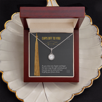 Load image into Gallery viewer, Your Future Is Bright – Graduation Gift Necklace
