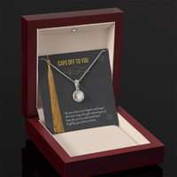Load image into Gallery viewer, Your Future Is Bright – Graduation Gift Necklace
