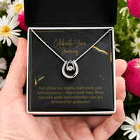 Load image into Gallery viewer, Celebrate Your Journey - Graduation Gift Necklace
