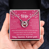 Load image into Gallery viewer, To My Wife - Lucky In Love Necklace
