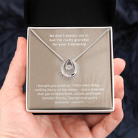 Load image into Gallery viewer, Just a Reminder that You're Appreciated - Just Because - Lucky In Love Necklace

