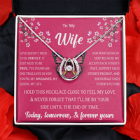 Load image into Gallery viewer, To My Wife - Lucky In Love Necklace
