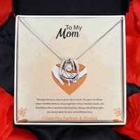 Load image into Gallery viewer, Love You Forever - Necklace for Mom from the Heart
