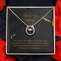 Load image into Gallery viewer, Celebrate Your Journey - Graduation Gift Necklace
