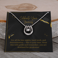 Load image into Gallery viewer, Celebrate Your Journey - Graduation Gift Necklace
