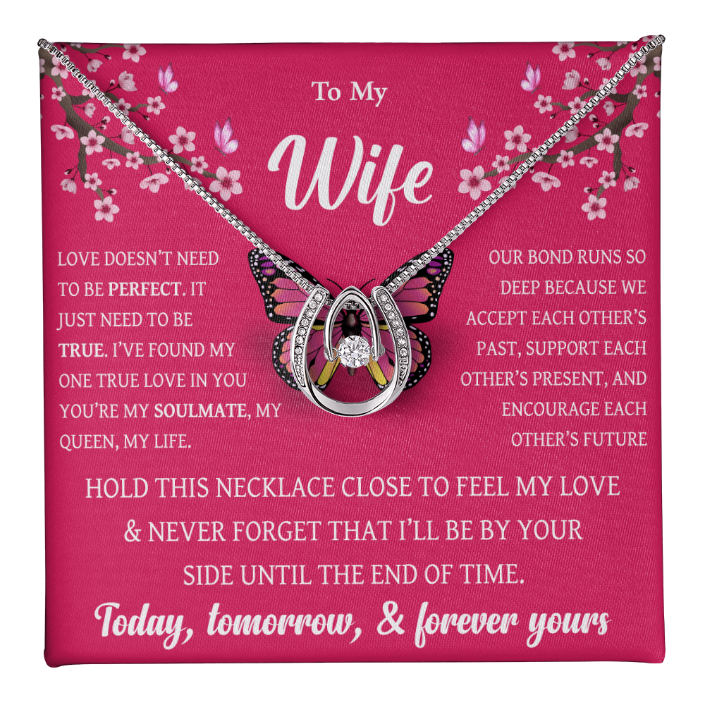 To My Wife - Lucky In Love Necklace