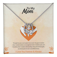 Load image into Gallery viewer, Love You Forever - Necklace for Mom from the Heart
