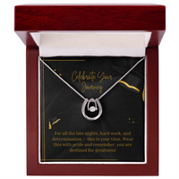 Load image into Gallery viewer, Celebrate Your Journey - Graduation Gift Necklace
