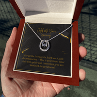 Load image into Gallery viewer, Celebrate Your Journey - Graduation Gift Necklace
