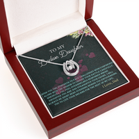 Load image into Gallery viewer, To My Badass Daughter - Lucky In Love Necklace
