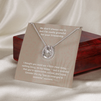 Load image into Gallery viewer, Just a Reminder that You're Appreciated - Just Because - Lucky In Love Necklace
