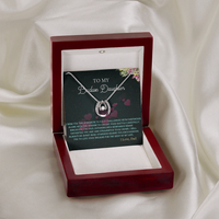 Load image into Gallery viewer, To My Badass Daughter - Lucky In Love Necklace
