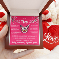 Load image into Gallery viewer, To My Wife - Lucky In Love Necklace
