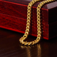 Load image into Gallery viewer, To My Husband - Love You Forever - Cuban Link Chain
