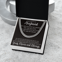 Load image into Gallery viewer, To My Husband - Cuban Link Chain
