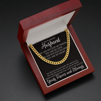 Load image into Gallery viewer, To My Husband - Cuban Link Chain
