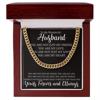 Load image into Gallery viewer, To My Husband - Cuban Link Chain
