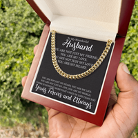 Load image into Gallery viewer, To My Husband - Cuban Link Chain
