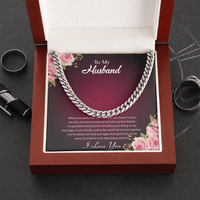 Load image into Gallery viewer, To My Husband - I&#39;m Grateful - Cuban Link Chain
