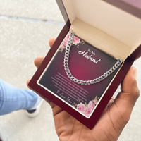 Load image into Gallery viewer, To My Husband - I&#39;m Grateful - Cuban Link Chain
