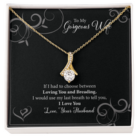 Load image into Gallery viewer, To My Gorgeous Wife - Alluring Beauty Necklace
